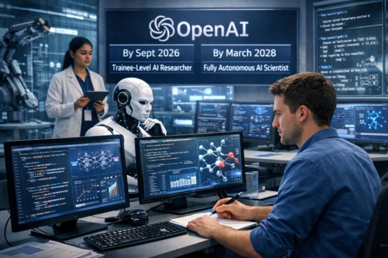 Η OpenAI στοχεύει σε συστήματα τεχνητής νοημοσύνης επιπέδου ερευνητή