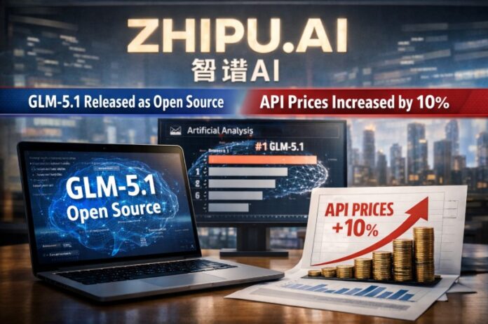Η Zhipu AI κυκλοφορεί το GLM-5.1 ως ανοιχτό κώδικα και αλλάζει τη στρατηγική τιμολόγησης