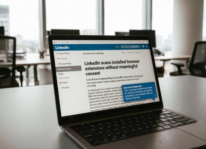 LinkedIn σάρωση επεκτάσεων browser: Αγωγές για παραβίαση απορρήτου και η απάντηση της Microsoft