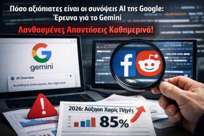 Πόσο αξιόπιστες είναι οι συνόψεις AI της Google: Έρευνα για το Gemini