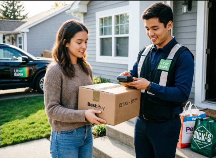 Uber Eats: Επιστροφές προϊόντων με κούριερ χωρίς να βγείτε από το σπίτι